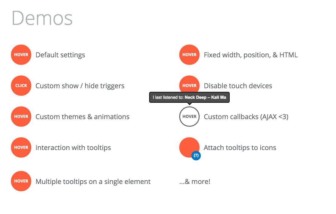 Tooltipster Onboarding UX