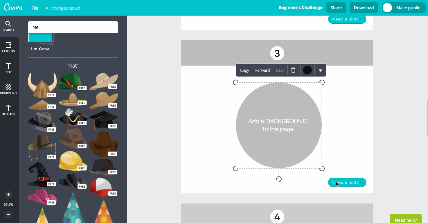 canva user onboarding step 11