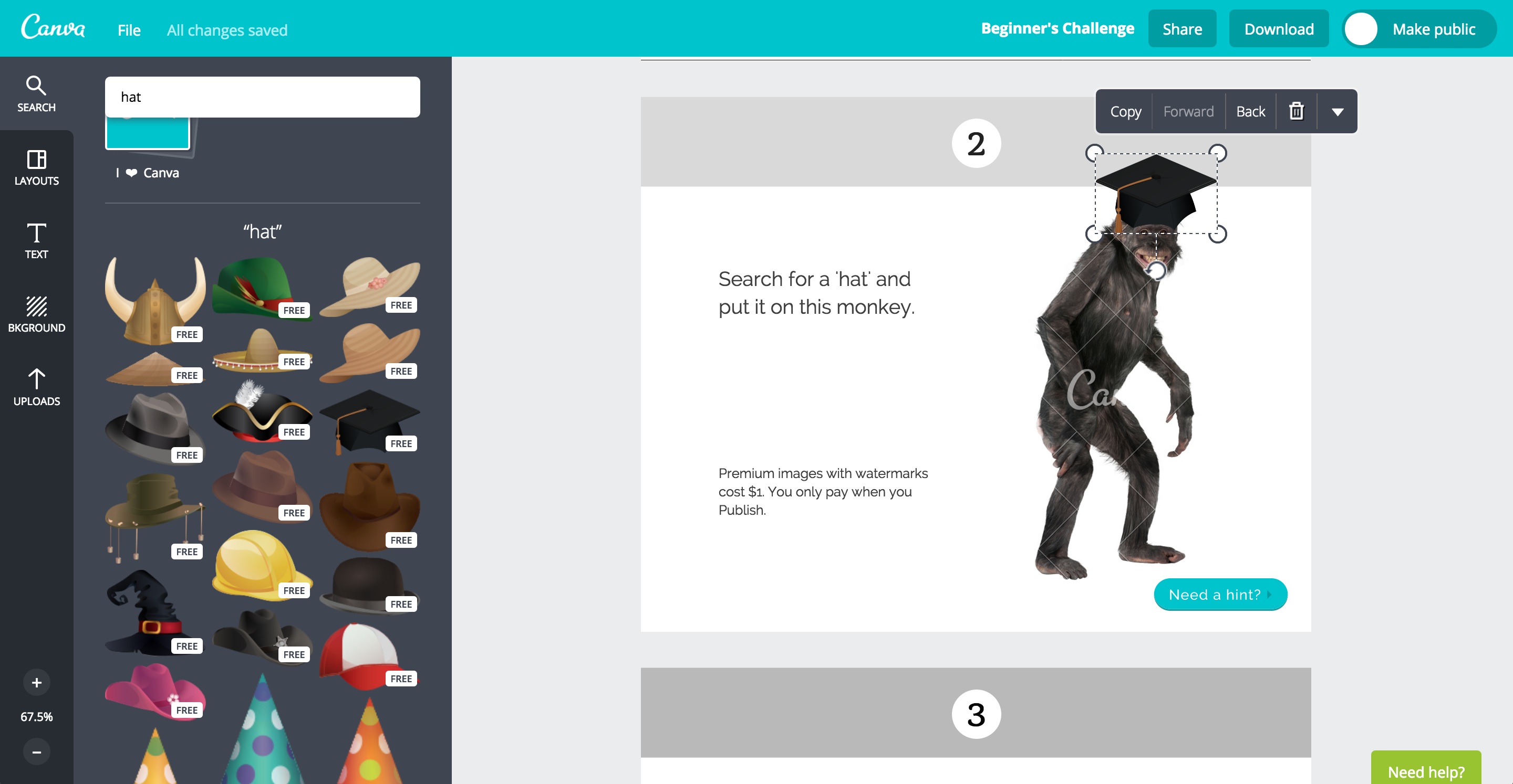 canva user onboarding step 9