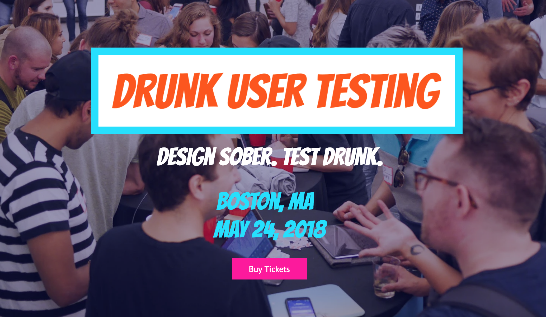 Boston Drunk User Testing