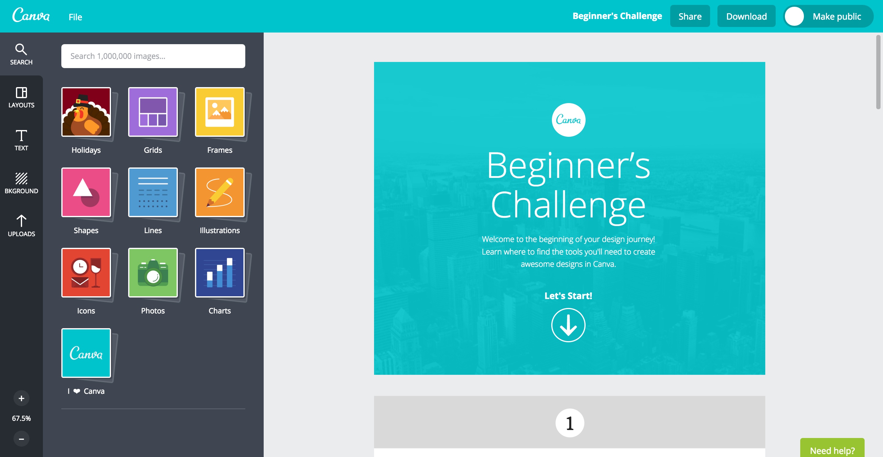 canva user onboarding step 5