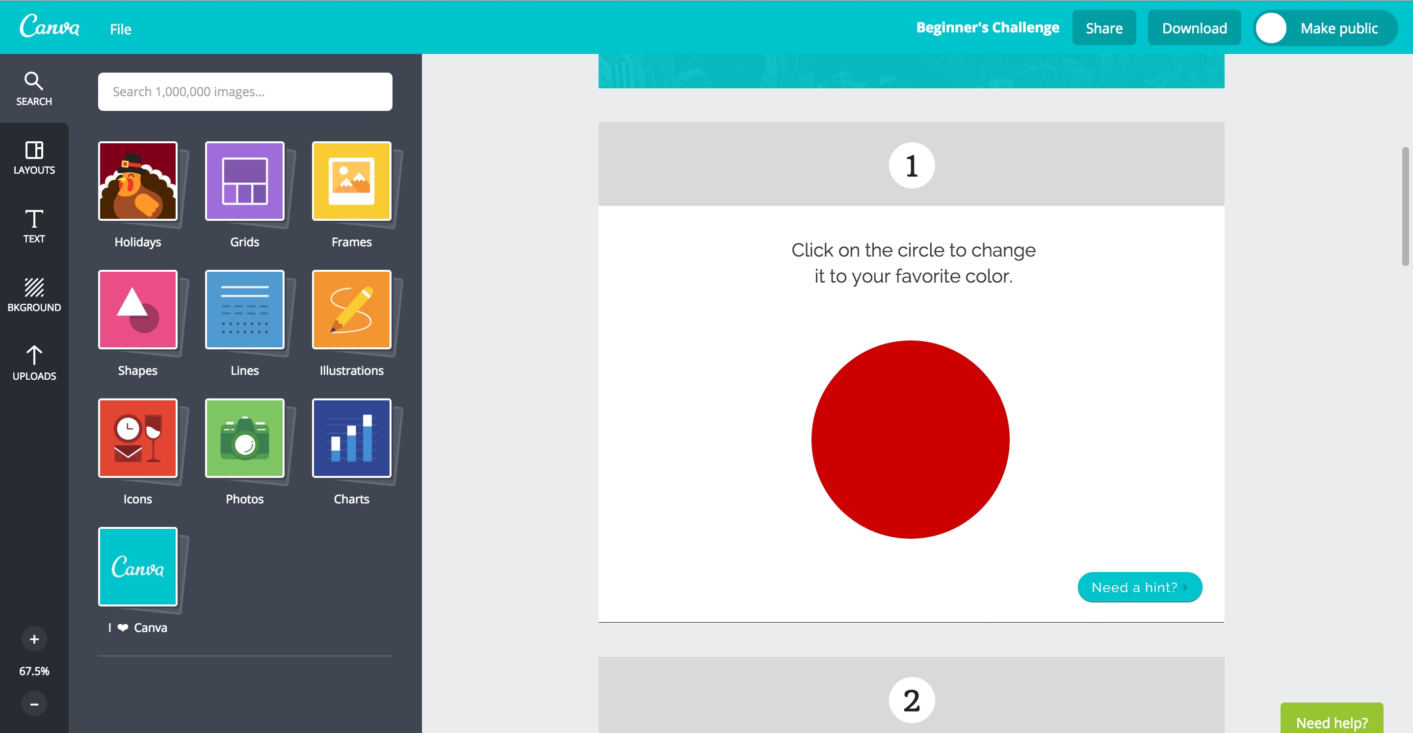 canva user onboarding step 6