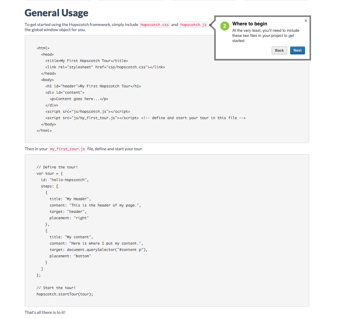 hopscotch onboarding
