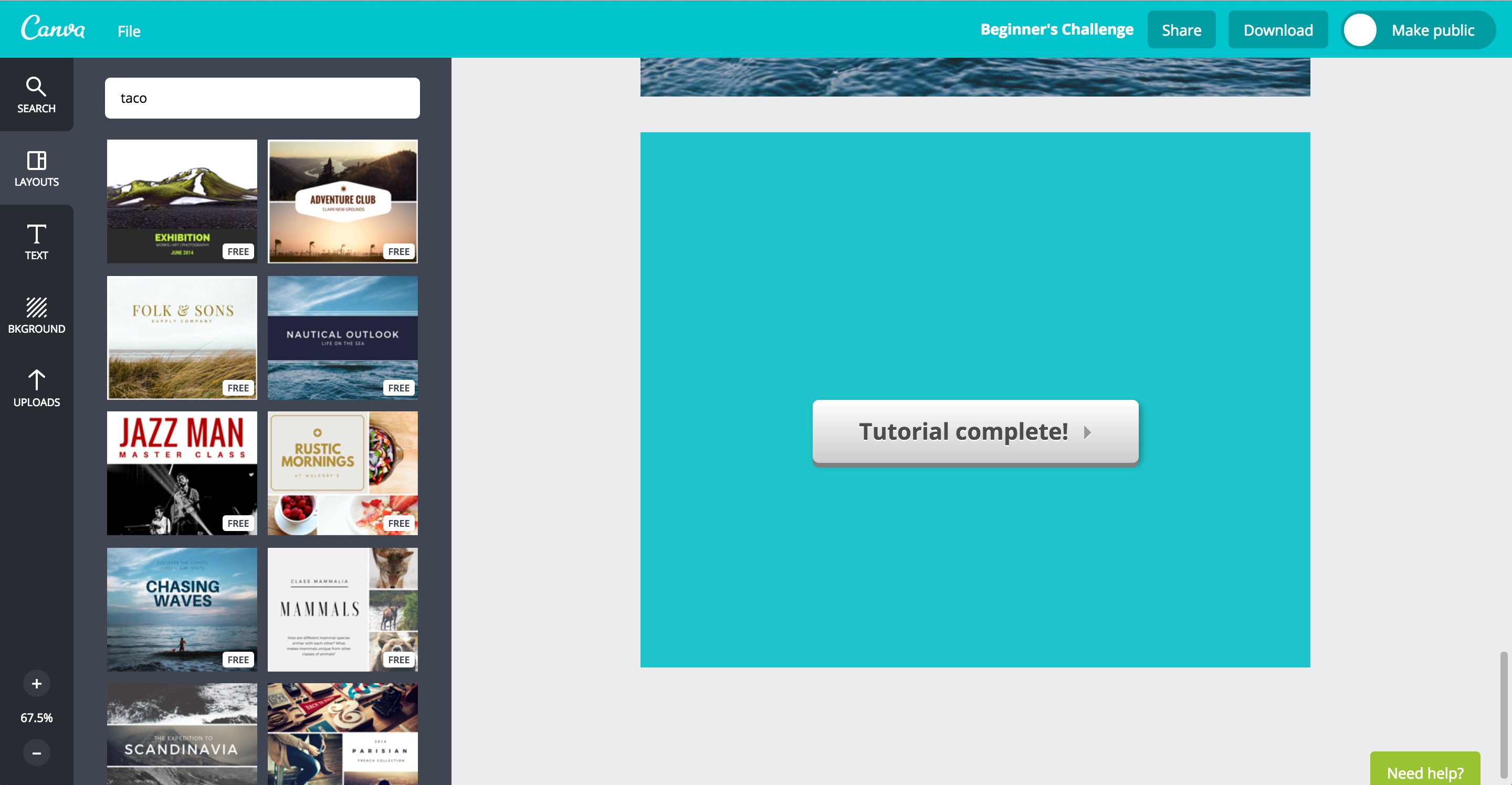 canva user onboarding step 14