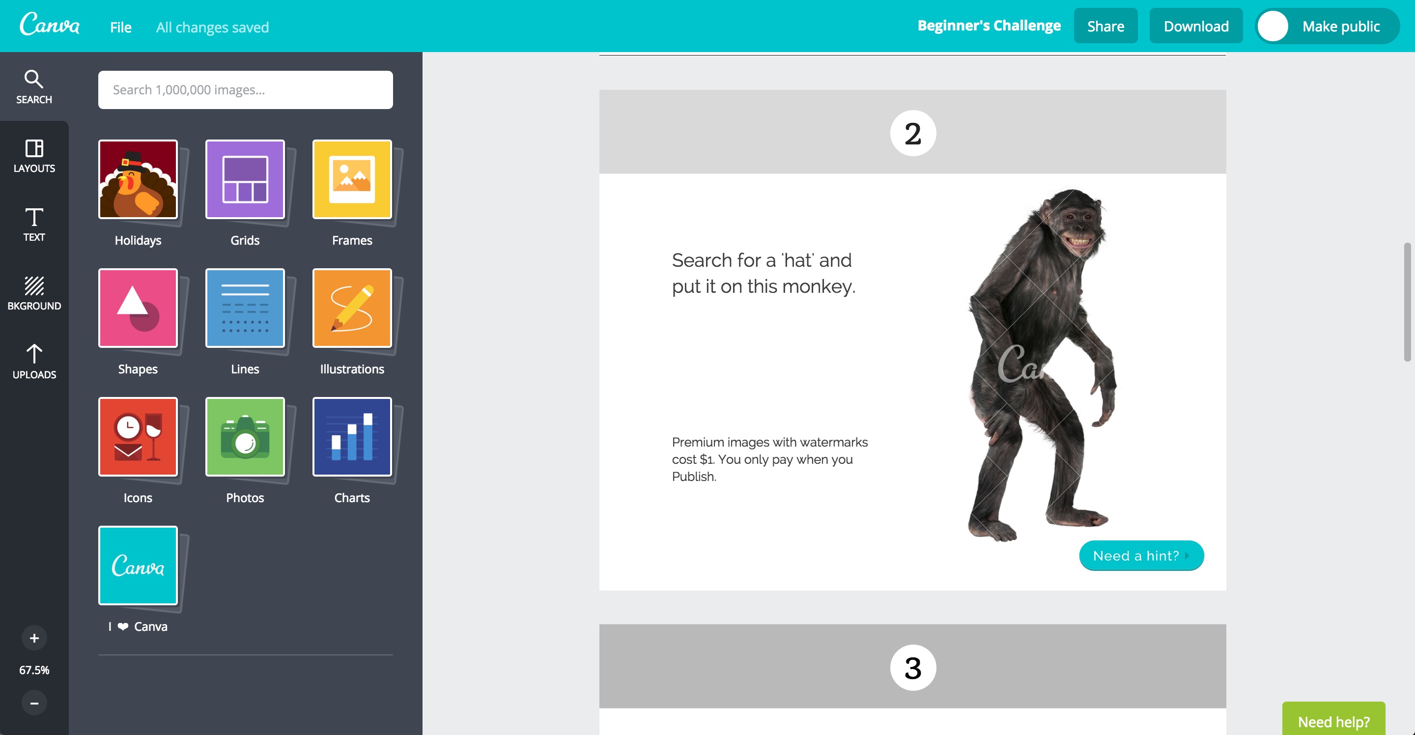 canva user onboarding step 8