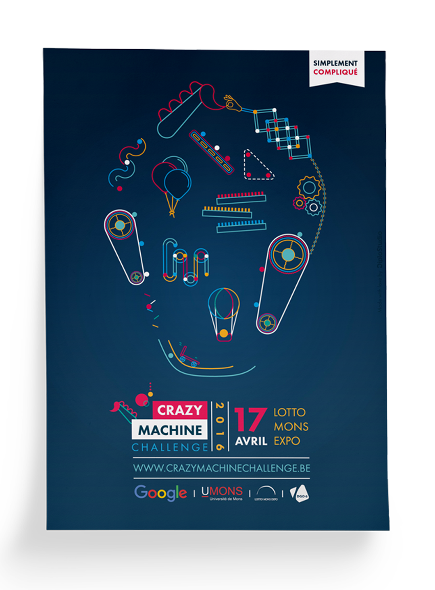Affiche Crazy Machine Challenge 2016