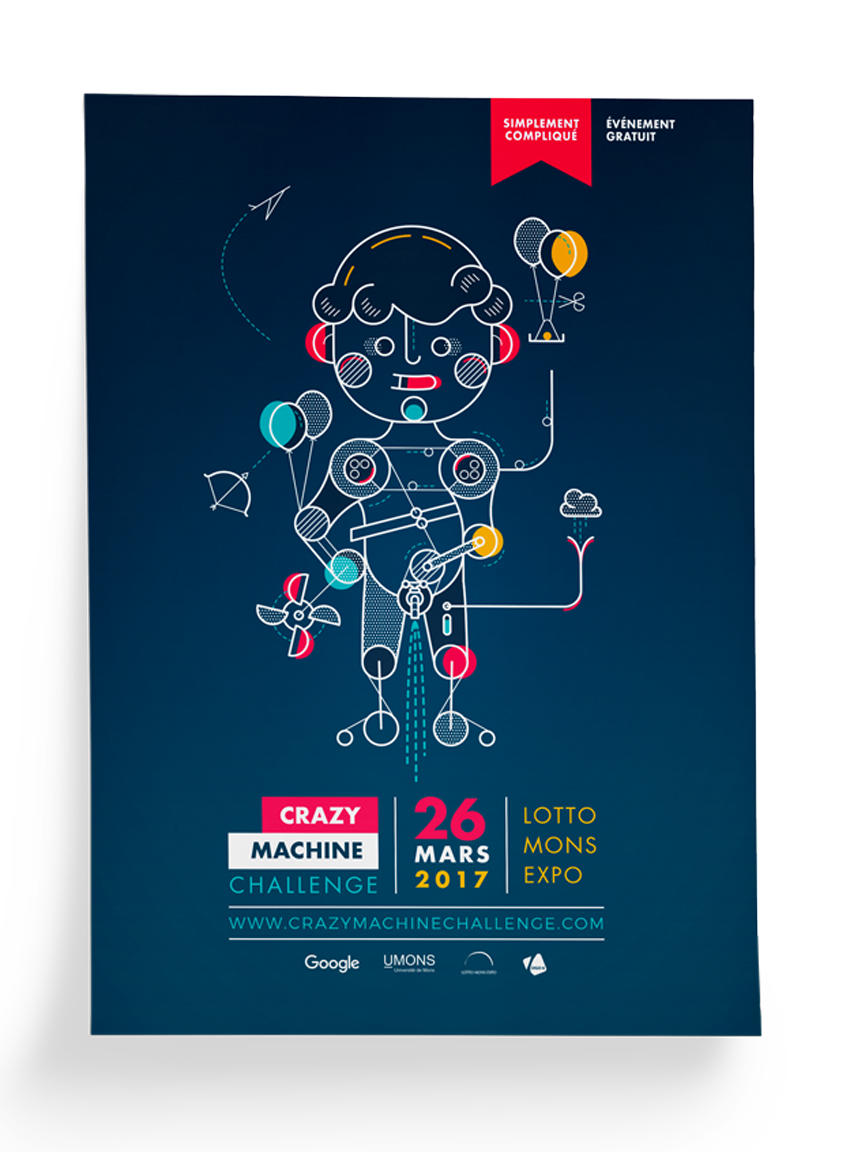 Affiche Crazy Machine Challenge 2017