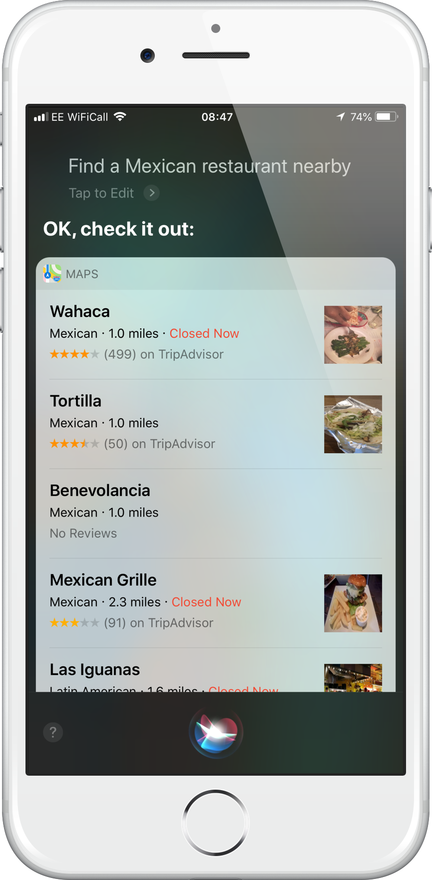 Find Mexican Restaurants