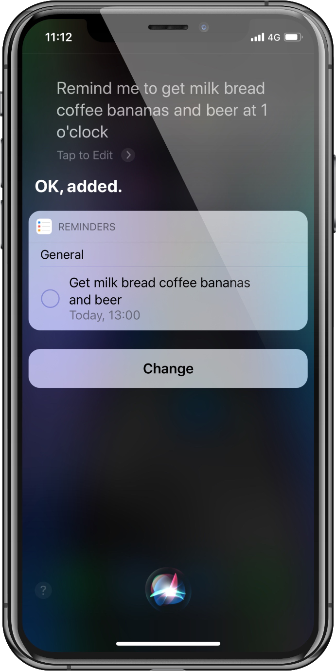 Reminders with time