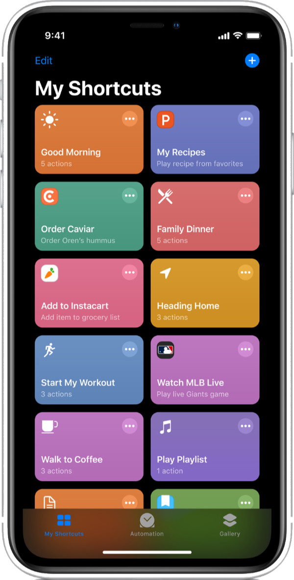 Shortcuts