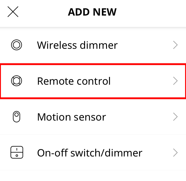 Add Remote Control