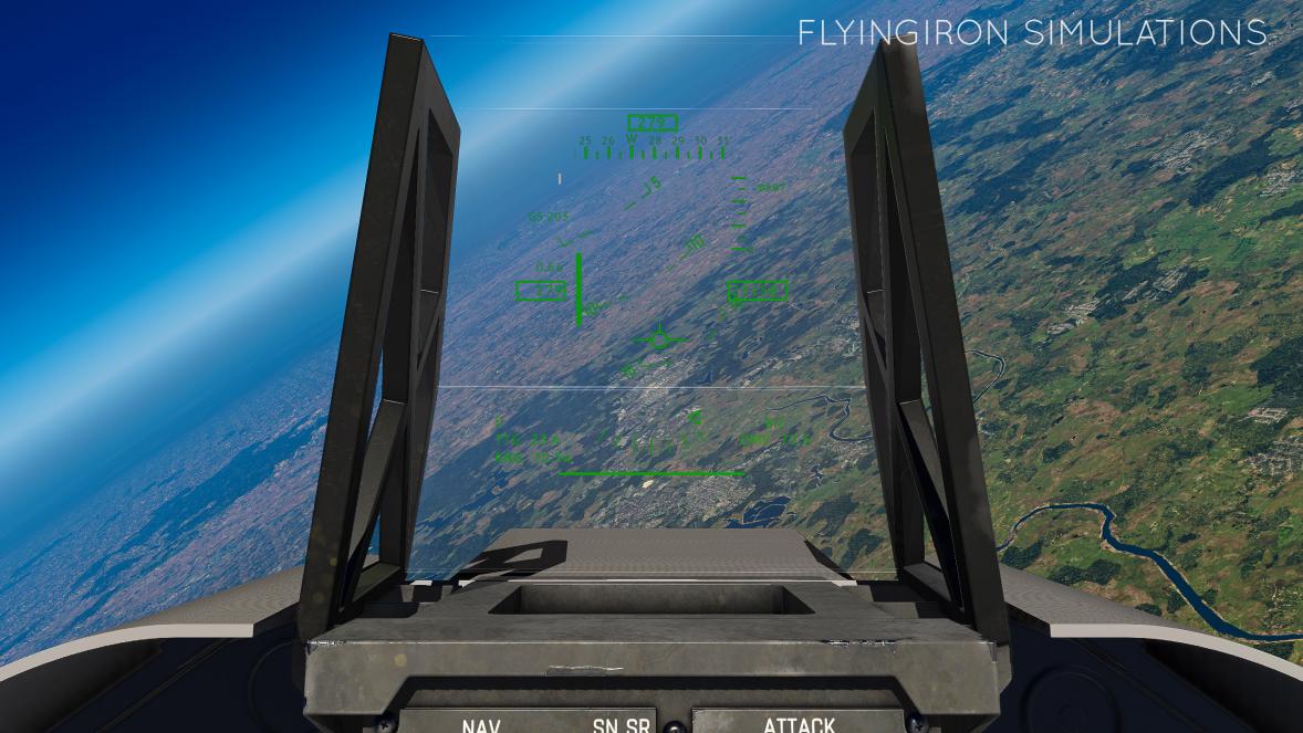 FlyingIron Simulations Previews F-117 Nighthawk In-sim