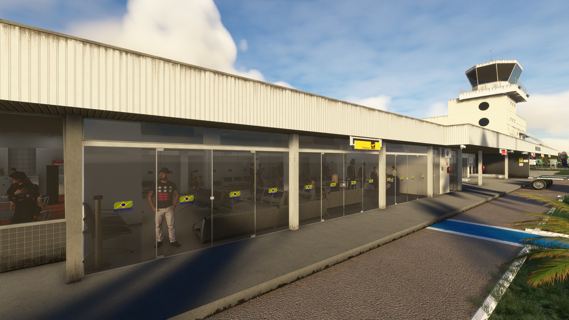 Pode ser uma imagem de 2 pessoas e aeronave