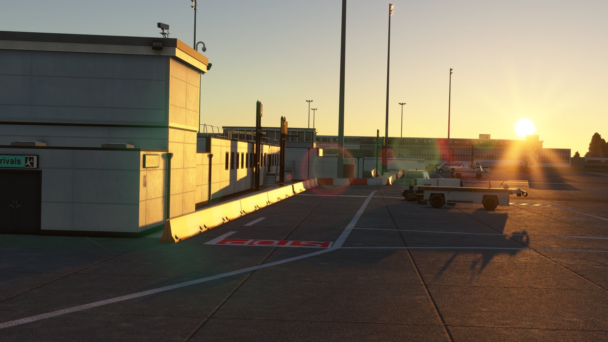 Pode ser uma imagem de dirigível, estrada e rua