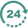 24 Hours Support