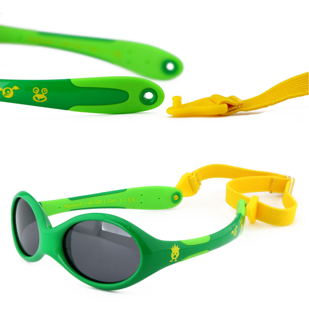 Sonnenbrille sitzt perfekt, fällt nicht runter, Band, flexibel