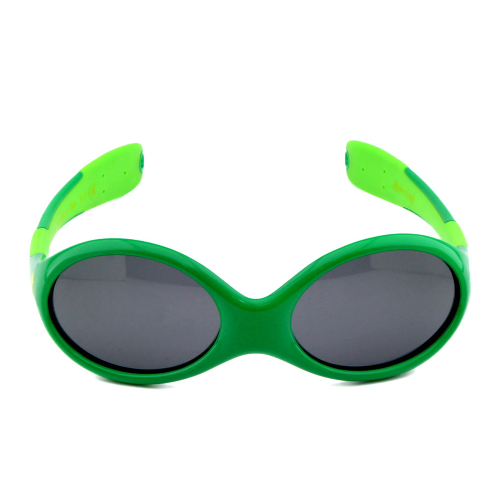 Baby Sonnenbrille 0 - 2 Jahre grün von vorne