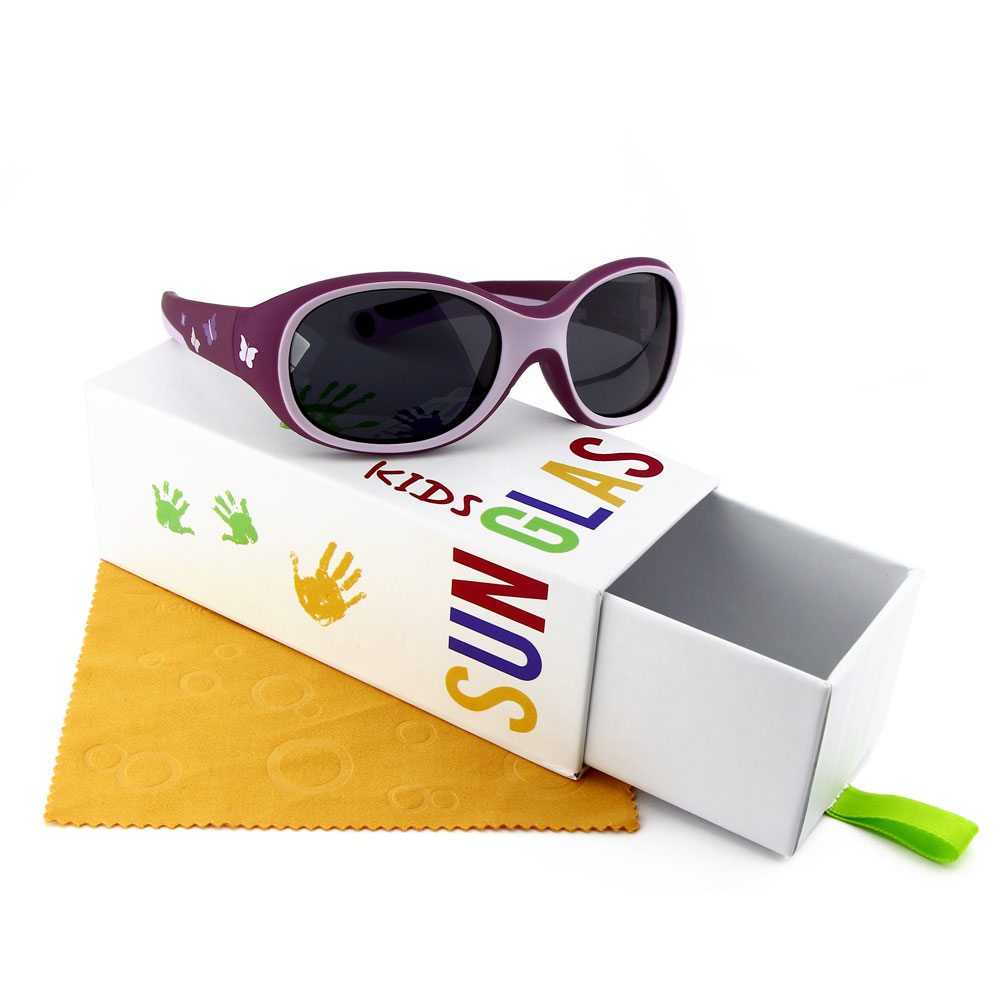 Sonnenbrille Mädchen Kind Box Brillen-Etui