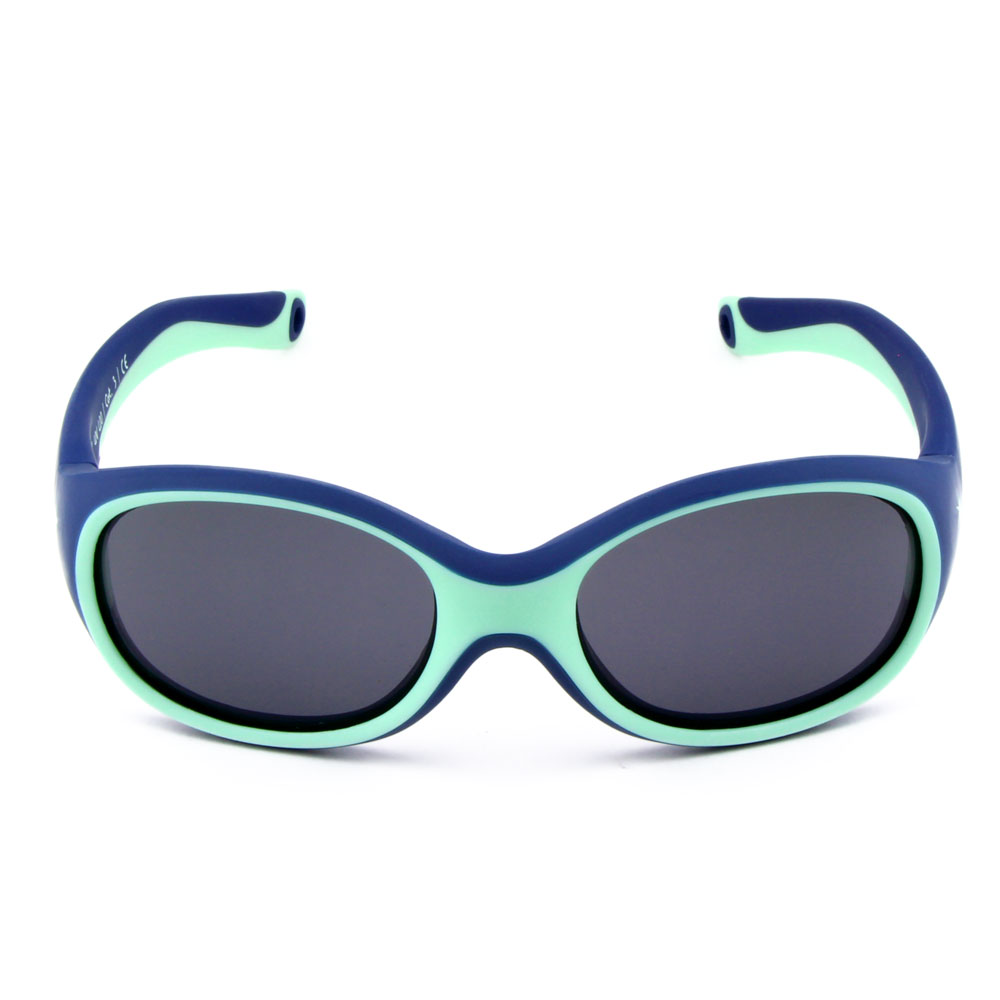 Mädchen Sonnenbrille hell-blau unicorn vorne UVA Schutz