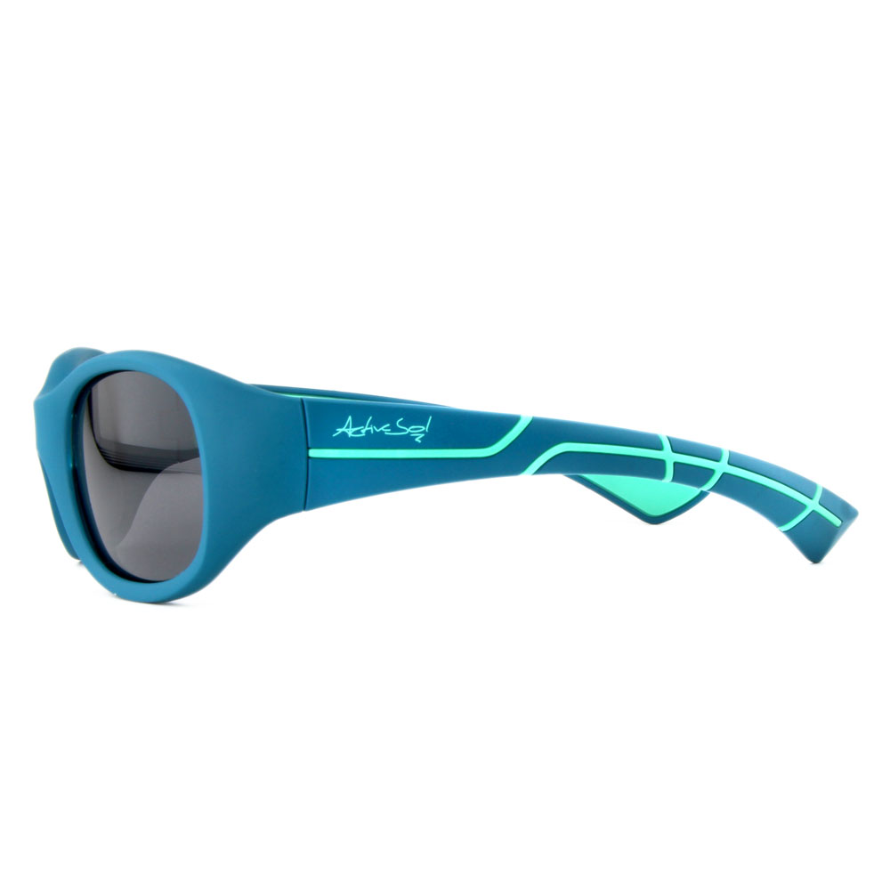Kinder Mädchen Jungen Sonnenbrille Einhorn türkis Seite