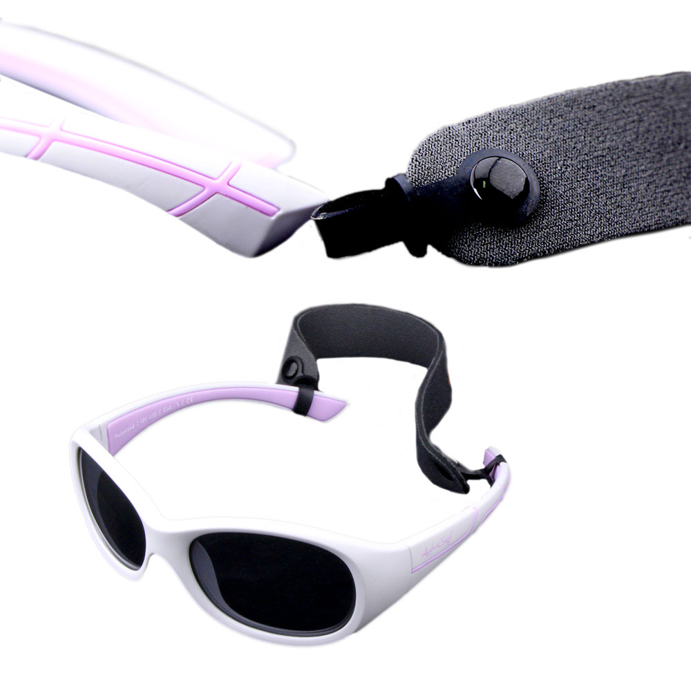 Girls sport sunglasses strap band kopf fixieren
