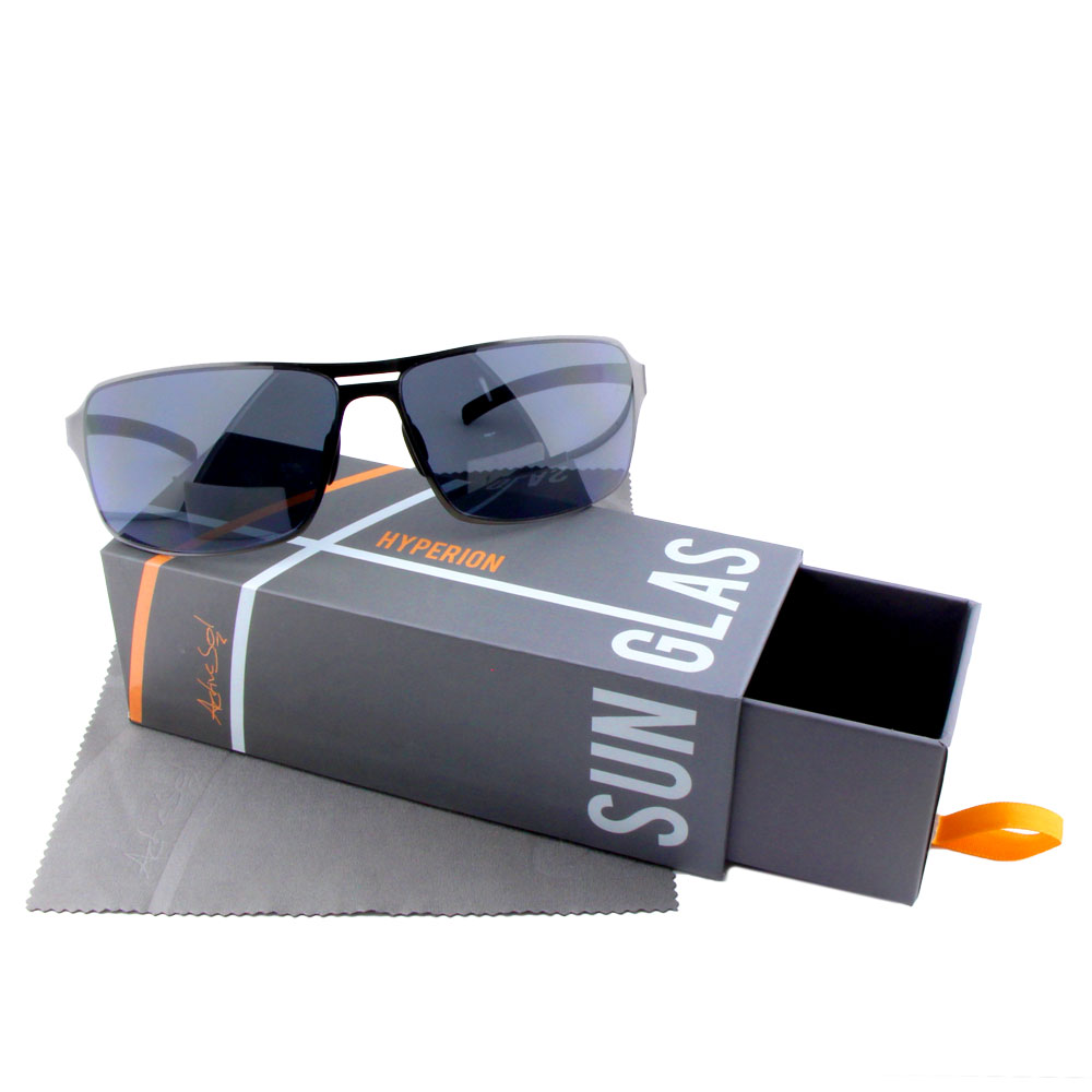 Hyperion Sunglasses Box Etui mit Mikrofaser Tuch