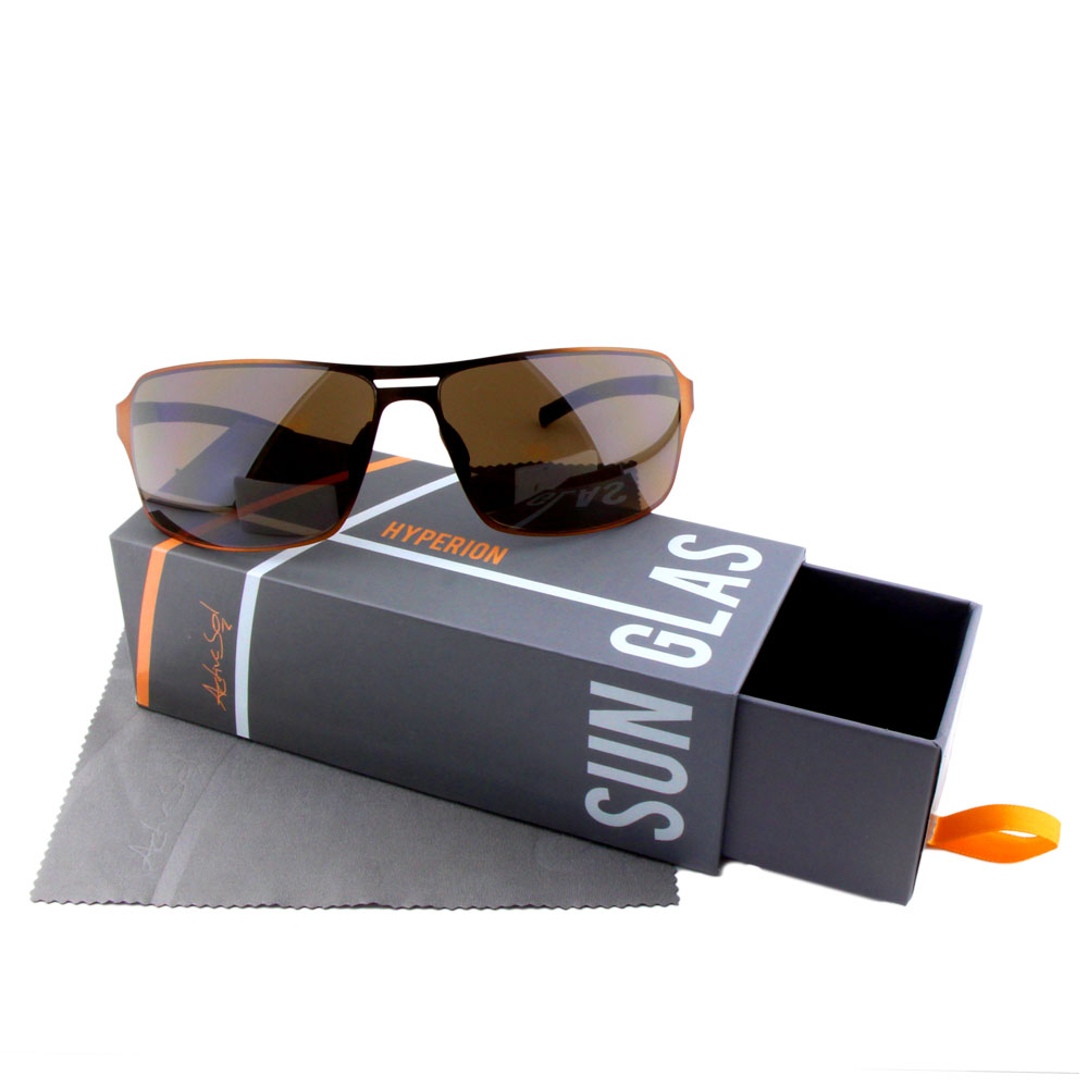 Stabiles Design- Etui mit Mikro-Faser Brillen-Putztuch