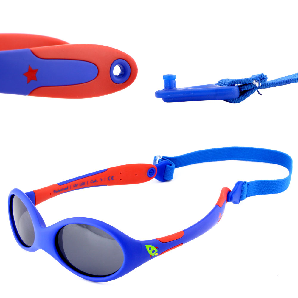 Band Gummi gixieren mit Band Sonnenbrille
