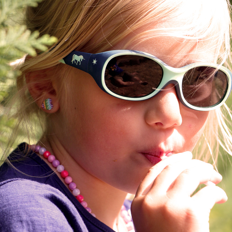 ActiveSol Kids Sonnenbrille Einhorn blau polarisiert
