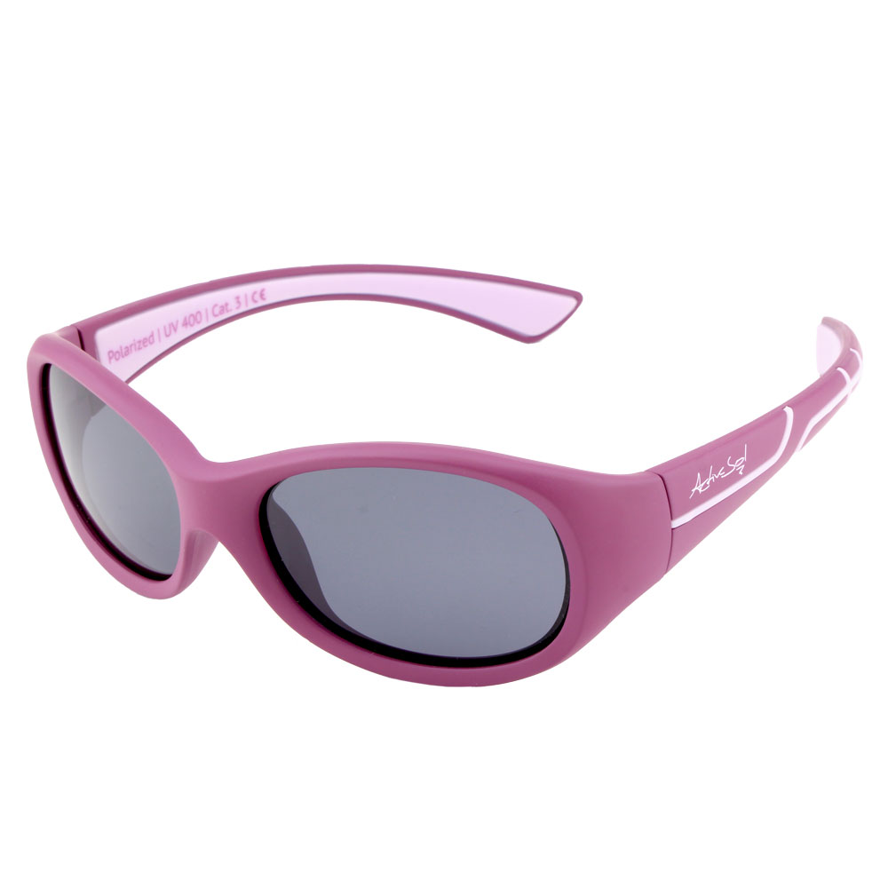 Kids @ school sunglasses pink lila sport