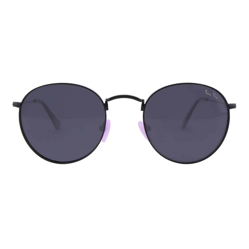Bona Dea Sonnenbrille Damen Schwarz Pink vorne