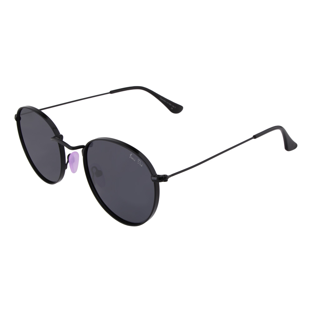Bona Dea Sonnenbrille Damen Schwarz Pink