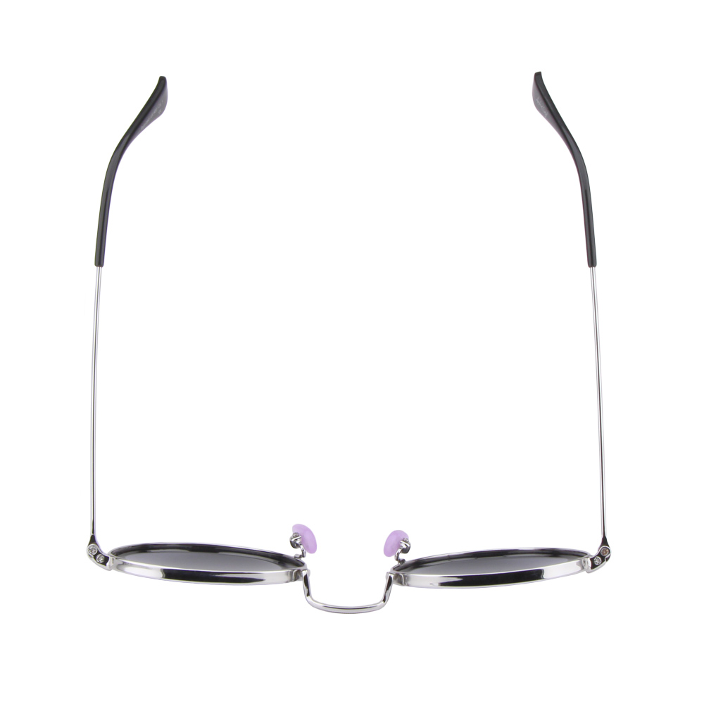 Bona Dea Sonnenbrille Frauen Shic Coole runde metall kat 3 oben