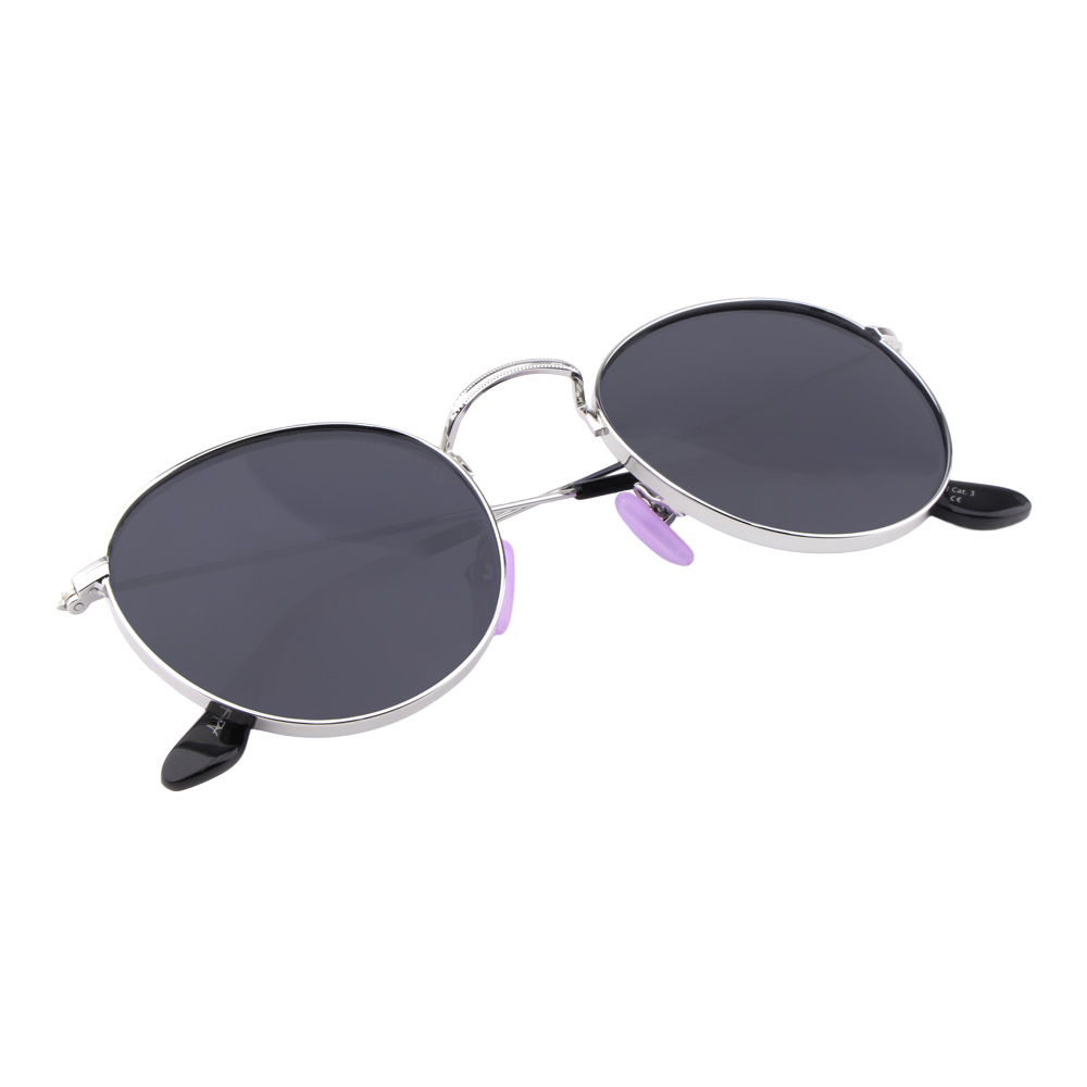 Bona Dea Sonnenbrille Frauen Shic Coole runde metall kat 3 gefaltet