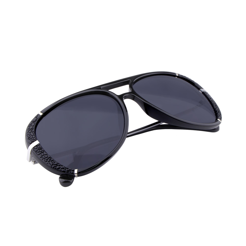 Dione Retro Sonnenbrille Chic schwarz black Metall polarisiert UV cool