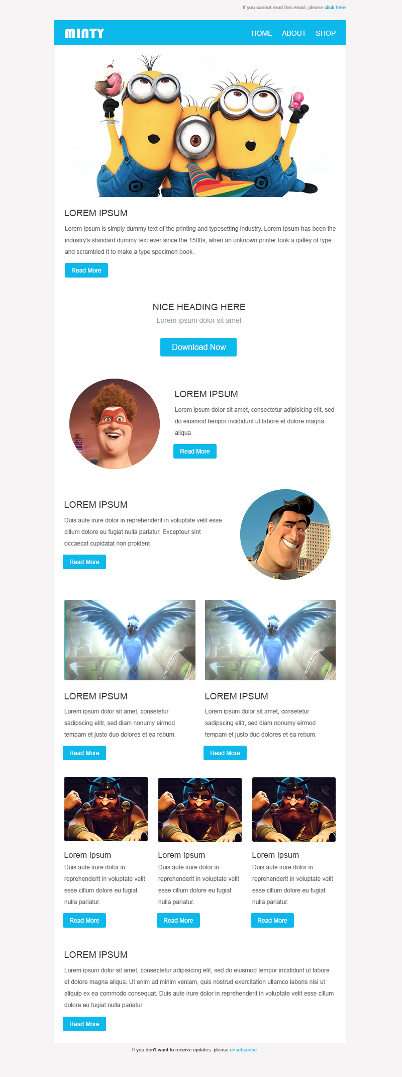 Minty Theme