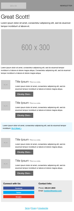 Newsletter Template