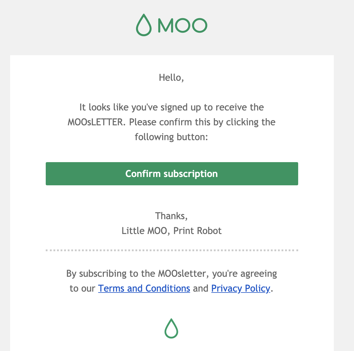 Types of Transactional Email_Double Opt-in confirmation