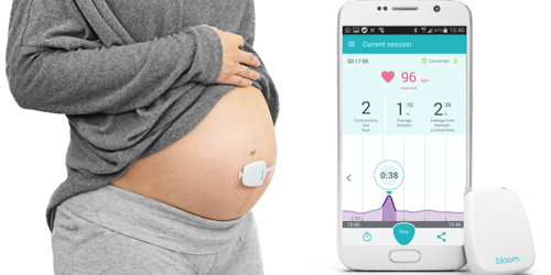 Bloomlife monitor and mobile app