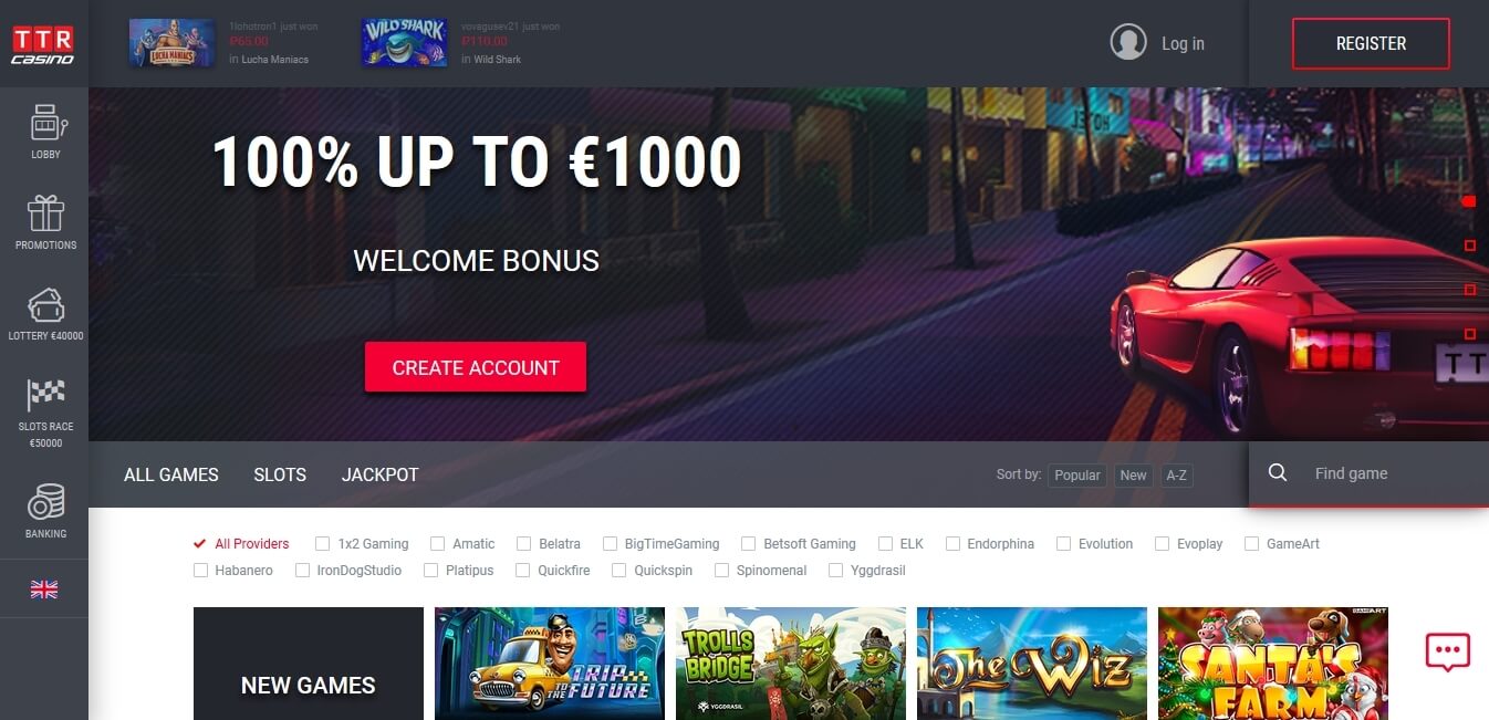 gambling sites for free
