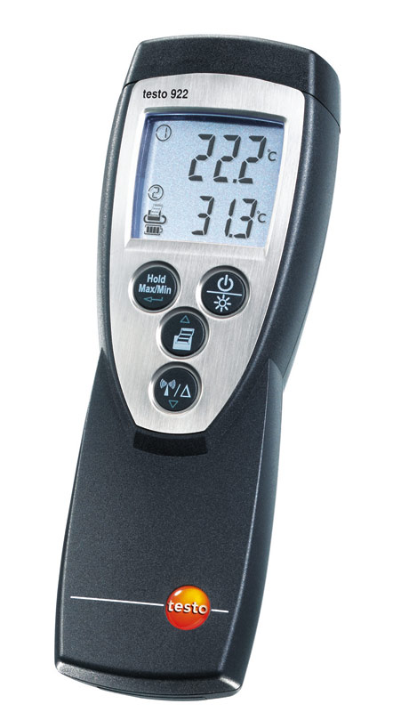 Testo 922 Lämpömittari 2-kanavainen