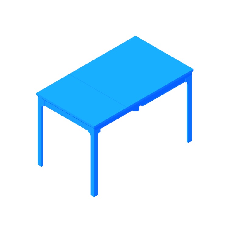 IKEA Ekedalen Extendable Table Dimensions & Drawings | Dimensions.com