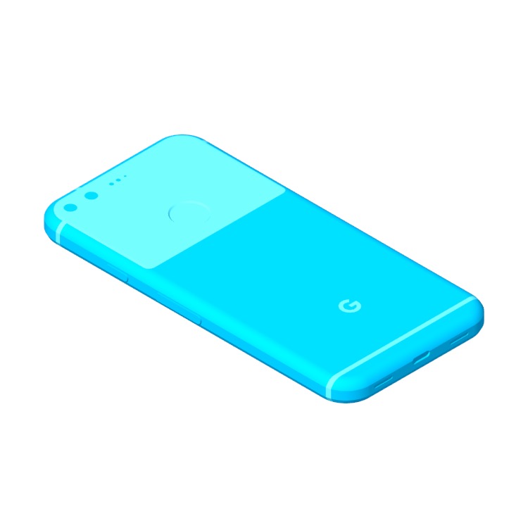 Google Pixel (1st Gen) - 2016 Dimensions & Drawings | Dimensions.com
