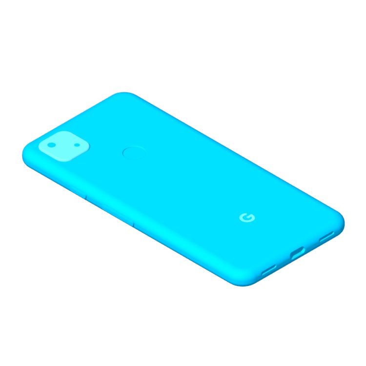 Google Pixel 4a Dimensions & Drawings | Dimensions.com