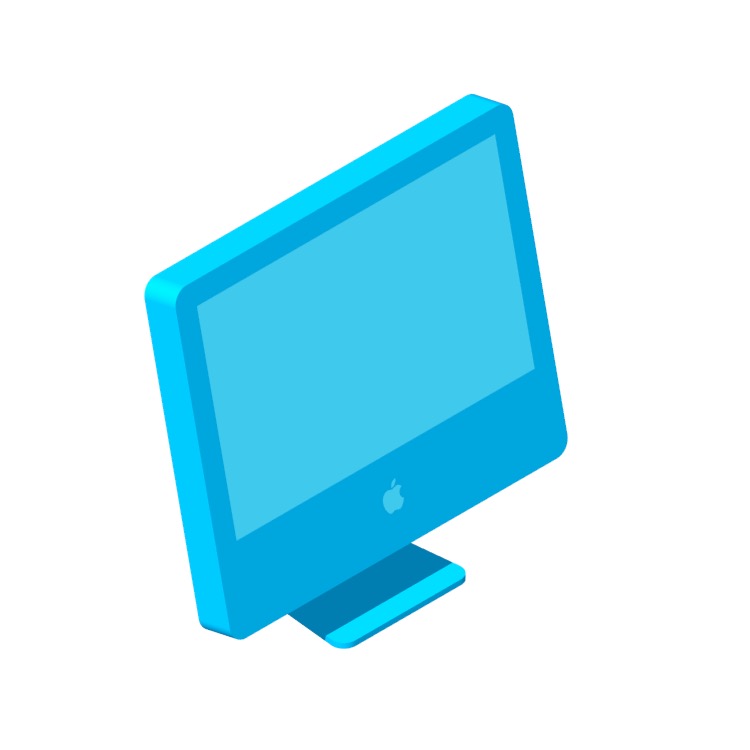 Apple iMac G5 - 17” (2004) Dimensions & Drawings | Dimensions.com