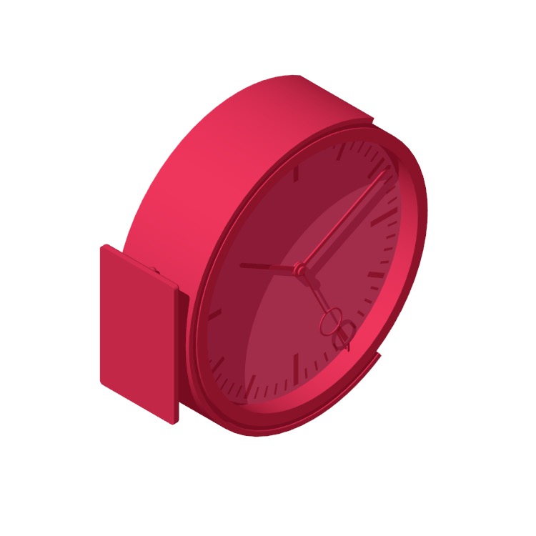 IKEA Bissing Wall Clock Dimensions & Drawings | Dimensions.com