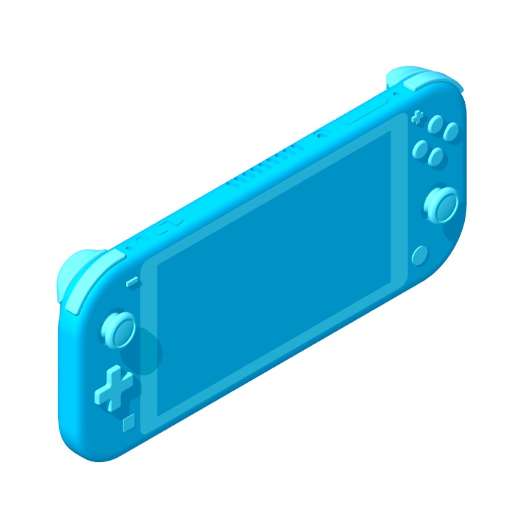 Nintendo Switch Lite Dimensions & Drawings | Dimensions.com