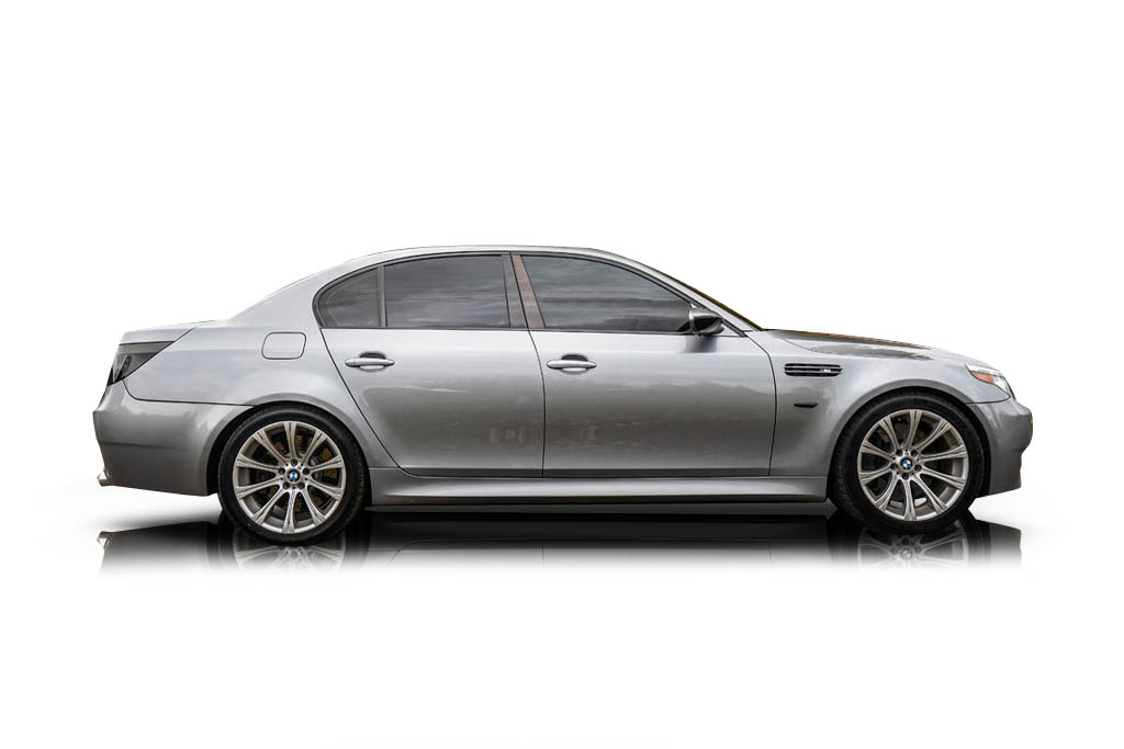 An incredible side shot photo of a car that you should buy.