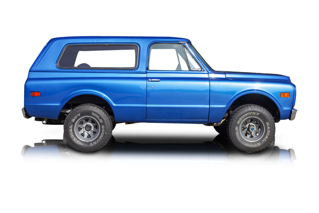 Passenger side photo of vehicle