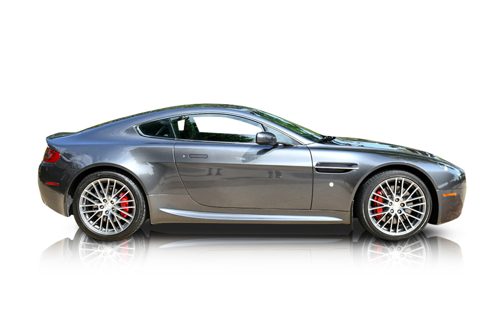 Passenger side photo of vehicle